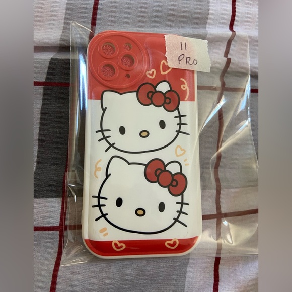 Hello Kitty Other - IPhone 11 PRO Hello Kitty Silicone Case